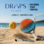 DROPS CLINIC CUP TURNYRAS 2026-08-01 MOTERYS